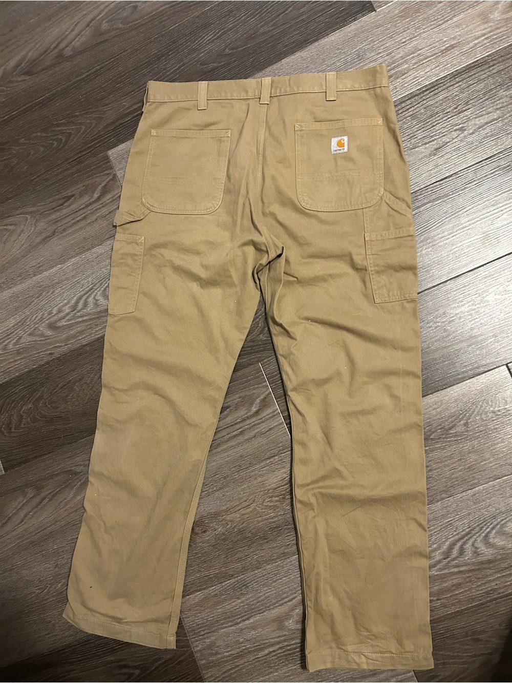 Carhartt Men’s Cargo Work Pants in Tan/Khaki